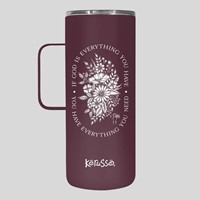 God is Everything - 22oz Stainless Steel Mug with Handle (General Merchandise)