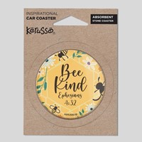 Bee Kind - Car Coaster (General Merchandise)
