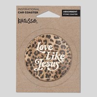 Love Like Jesus - Car Coaster (General Merchandise)