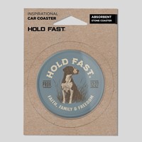Hold Fast Hunting Dog - Car Coaster (General Merchandise)