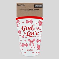 God is Love Bows - Neoprene Drink Sleeve (General Merchandise)