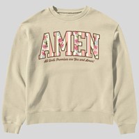 Amen Boxy Crew Fleece Large (General Merchandise)