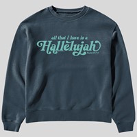 Hallelujah Boxy Crew Fleece Medium (General Merchandise)