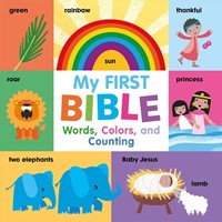 My First Bible Words, Colors, and Counting (Board Book)