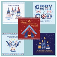 Scandi 10 Mixed Christmas Cards (pack of 10) (Cards)