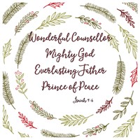 Wonderful Counsellor Christmas Cards (pack of 10) (Cards)