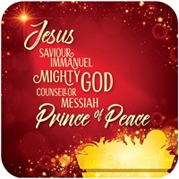 Saviour Christmas Coaster (General Merchandise)