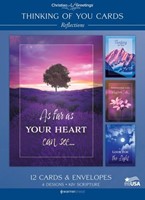 Reflections Boxed Cards (Pack of 12) (Cards)