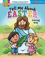 Tell Me About Easter Colouring Book (Paperback)