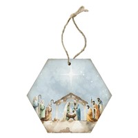 Tree Decoration - Watercolour Nativity (Other Merchandise)