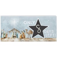Nativity Plaque - Days Left (Other Merchandise)