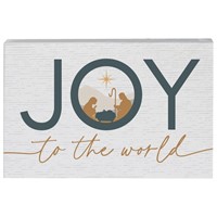 Mini Christmas Sign - Joy To The World (Other Merchandise)