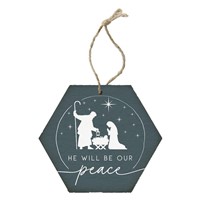 Tree Decoration - He Will Be Our Peace (Other Merchandise)