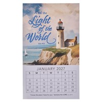 2027 Mini Magnet Calendar: Light Of The World (Calendar)