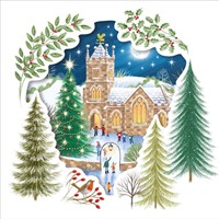 Compassion Charity Christmas Cards: Carol Service (10 Pack) (Cards)