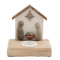 Pebble Nativity Tealight (Other Merchandise)