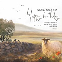 Slemish Sheep Birthday Card (Cards)