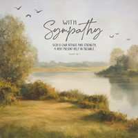 Quiet Waters Sympathy Card (Cards)