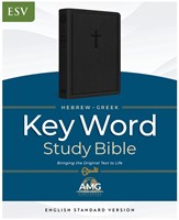 ESV Hebrew-Greek Key Word Study Bible, Black (Imitation Leather)