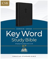 CSB Hebrew-Greek Key Word Study Bible, Black (Imitation Leather)