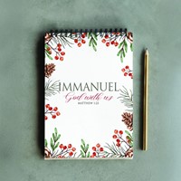 Immanuel God With Us - Jotter Pad (6x4) (Notebook / Blank Book)
