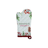Immanuel God With Us Oven Gloves (Pair) - 100% Cotton (General Merchandise)
