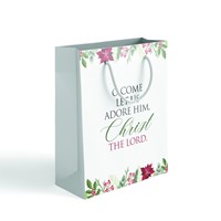 O Come Let Us Adore Him Gift Bag With Carry Handles (Gift Bag)