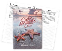 Choice Gleanings Large Print Journal 2027 (Spiral Bound)