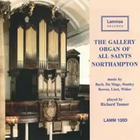 The Gallery Organ of All Saints, Northampton CD (CD-Audio)