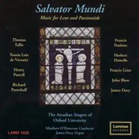 Salvator Mundi - Music for Lent & Passiontide CD (CD-Audio)