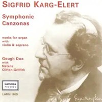 Sigfrid Karg-Elert Symphonic Canzonas CD (CD-Audio)