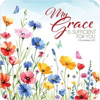 My Grace Is Sufficient For You Coaster (Coaster)
