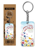 My Grace Keyring - 2 Corinthians 12:9 (Keyring)