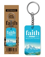 Faith Can Move Mountains Keyring - Matthew 17:20 (Keyring)