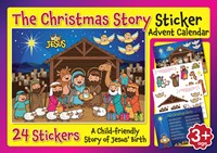 The Nativity Story Advent Sticker Sheet (Stickers)