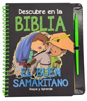 Descubre en la Biblia - El buen samaritano (Spiral Bound)