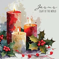 Candlelight Christmas Cards (Pack of 10) (Cards)
