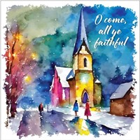 Faithful Christmas Cards (Pack of 10) (Cards)