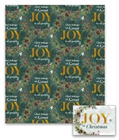 Gift Wrap: Joy (4 Pack) (Gift Bag)