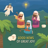 Compassion Charity Christmas Cards Mini: Cute Shepherds (10P (Cards)