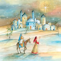 Compassion Charity Christmas Cards: Up To Bethlehem  (10 Pac (Cards)