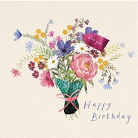 Birthday Card - Bunch Of Flowers (Cards)