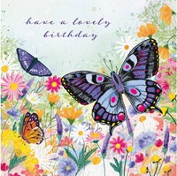 Birthday Card - Butterflies (Cards)