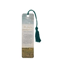 Tassel Bookmark Psalm 23:1-3 (Bookmark)