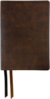 NASB 1995 Giant Print Reference Bible, Dark Brown (Imitation Leather)