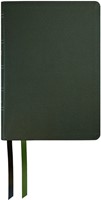NASB 1995 Giant Print Reference Bible, Green Cowhide (Genuine Leather)