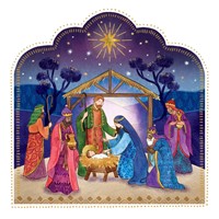 Tearfund - Colourful Nativity - (Pack Of 10) (Cards)