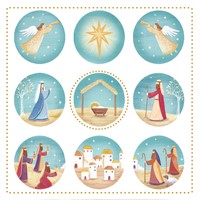 Tearfund - Nativity Circles - (Pack Of 10) (Cards)