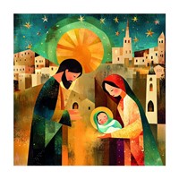 Tearfund - Contemporary Nativity - (Pack Of 10) (Cards)