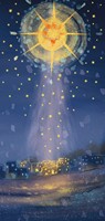 Shining Stars Christmas Cards (Pack Of 10) (Cards)